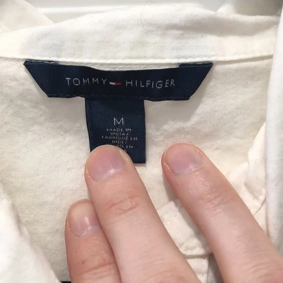 Tommy Hilfiger Button Down Blouse - Picture 3 of 3
